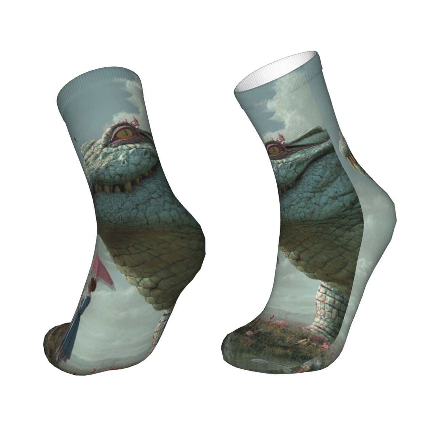 Thickened Fashion Warm Socks – 12 Inch Long Tube Socks with Unique Pattern Design for Men and Women