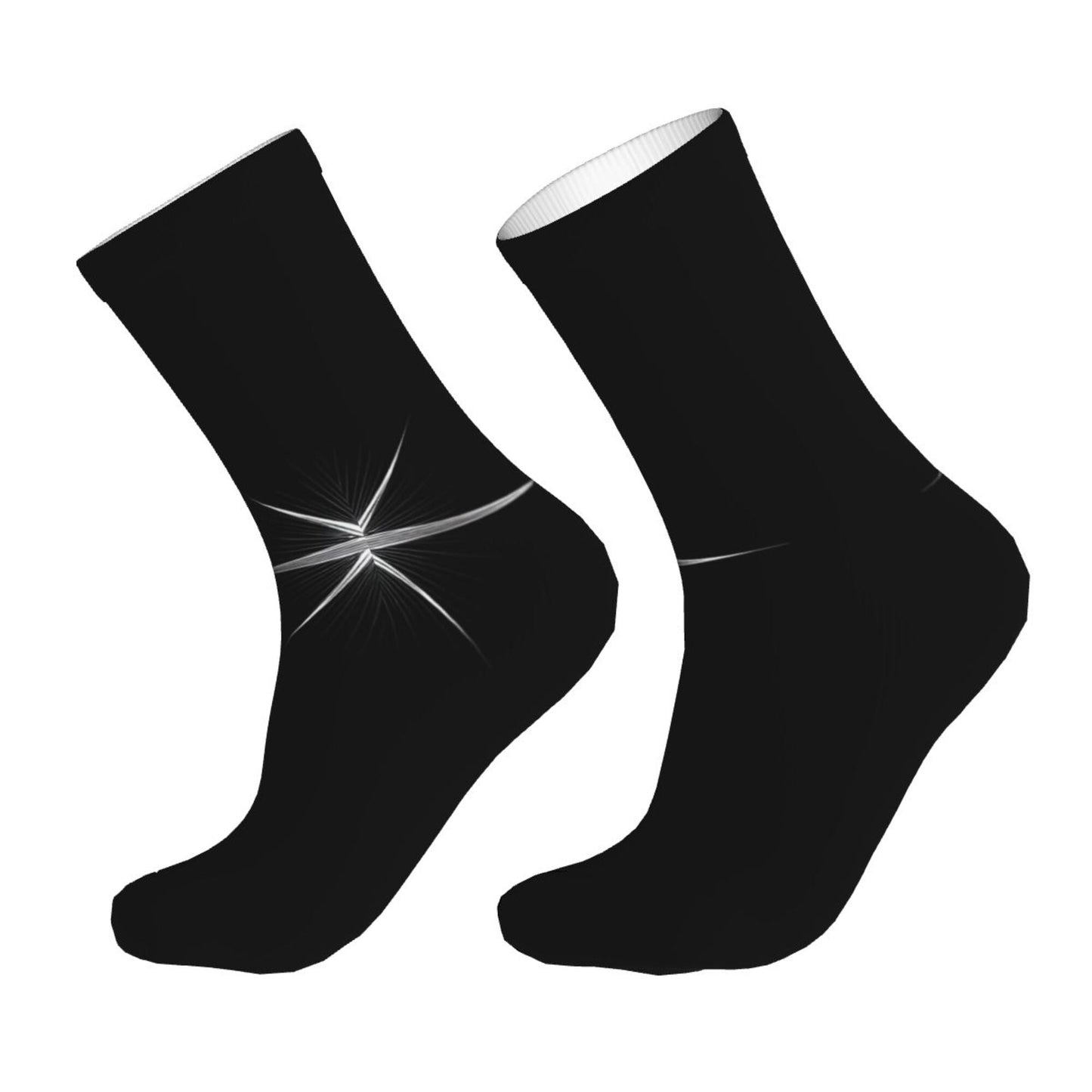 Thickened Fashion Warm Socks 12-Inch Long Tube Winter Thermal Breathable Socks for Men and Women