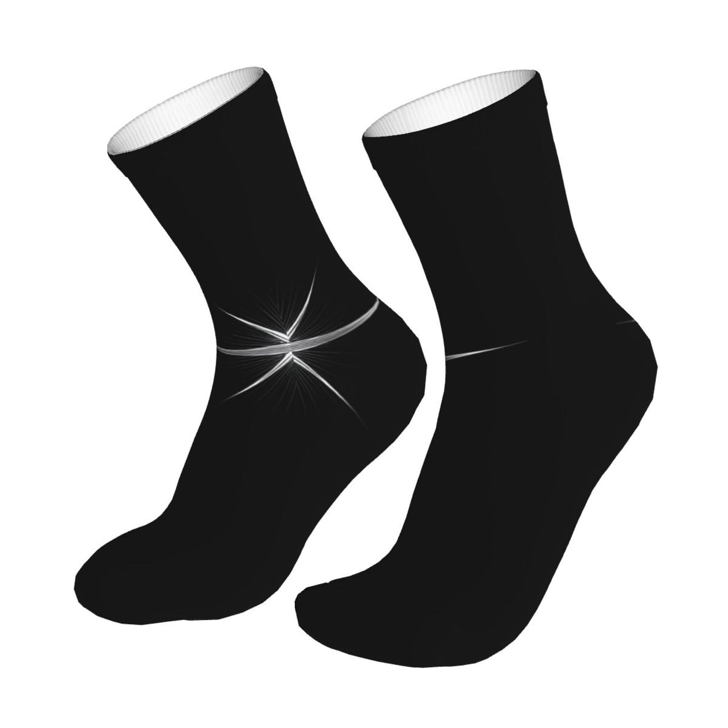 Thickened Fashion Warm Socks 12-Inch Long Tube Winter Thermal Breathable Socks for Men and Women