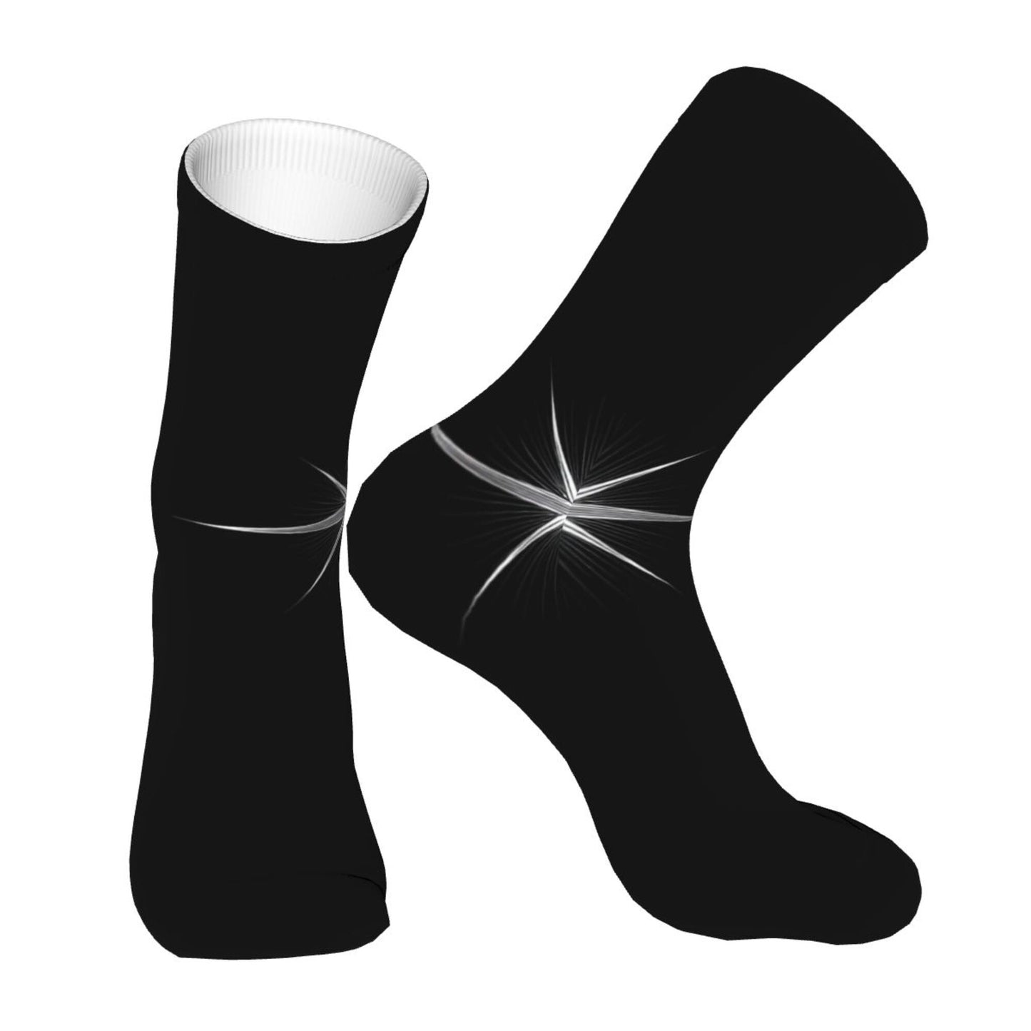 Thickened Fashion Warm Socks 12-Inch Long Tube Winter Thermal Breathable Socks for Men and Women