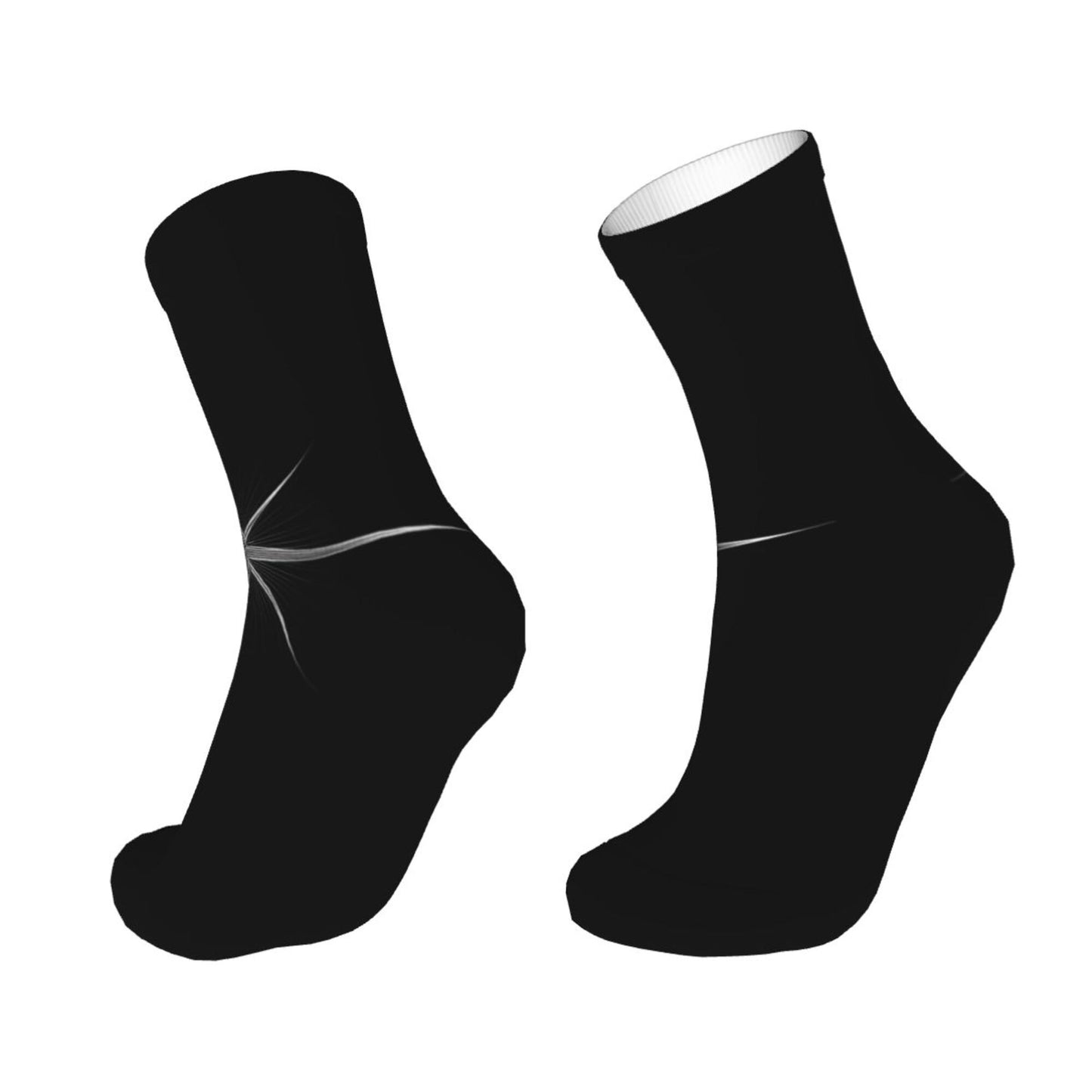 Thickened Fashion Warm Socks 12-Inch Long Tube Winter Thermal Breathable Socks for Men and Women